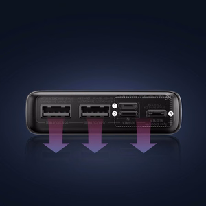 Väline aku Power Bank Baseus Adaman 22.5W 20000mAh must PPAD070101