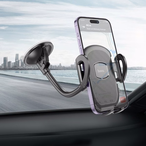 Car phone holder Hoco H10 (windshield) black