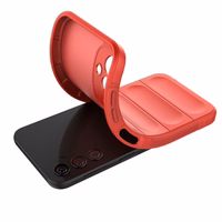 Magic Shield Ümbris jaoks Samsung Galaxy A24 4G flexible armored cover punane