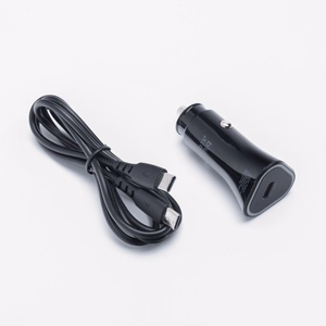 Car Laadija sinine Star USB C QC3.0 PD AFC 3A 20W + Kaabel USB C to USB C must