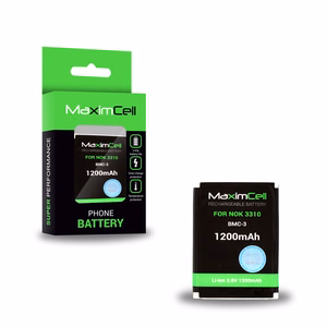 Maximcell aku Nokia 3310 BMC-3 jaoks 1200mAh Li-ion