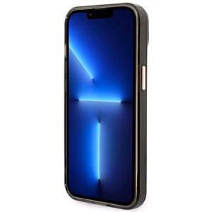 Guess GUHMP14MHTCMK iPhone 14 Plus 6.7" must/must hard ümbris kuldne Outline Translucent MagSafe