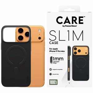 CARE by PanzerGlass SL1M MagSafe Ümbris jaoks iPhone 17 Pro Max - must