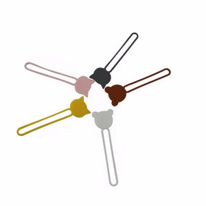 Silicone cable reel - yellow