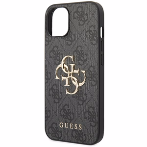 Guess 4G Big Metal Logo iPhone 15 Ümbris - hall