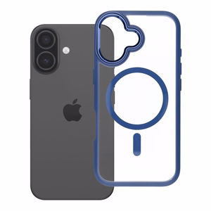 ROAR ümbris MAG BUMPER ühildub MagSafe'iga mudelile IPHONE 17 (värv: tumesinine)