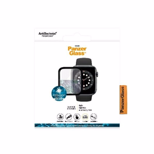 PanzerGlass Curved case for Apple Watch 44mm Antibacterial - black