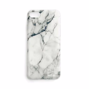 Wozinsky Marble TPU ümbris Xiaomi Redmi 10X 4G / Xiaomi Redmi Note 9 valge jaoks