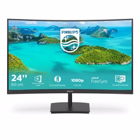 Philips E Line 241E1SCA/00 monitor 59.9 cm (23.6") 1920 x 1080 pikslit Full HD LCD must