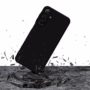 3mk Silikoonist ümbris Samsung Galaxy A17 5G jaoks - must