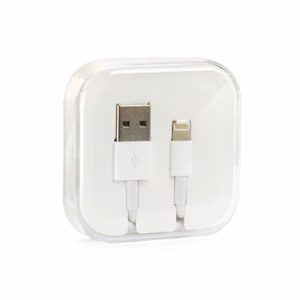 Kaabel USB A to Lightning 1A HD4 BOX 1 m valge