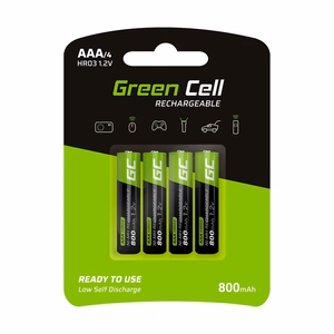 Green Cell GR04 majapidamise laetav AAA aku, nikkel-metallhüdriid (NiMH)