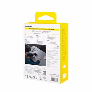 Baseus Gem USB-A kuni Lightning 2.4A kiirlaadimiskaabel 1 m, lilla