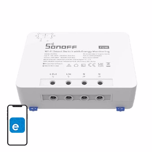 Sonoff POWR3 nutikas WiFi lüliti koos current measurement function