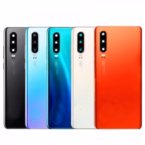 Tagakaas Ühildub Huawei P30 / Valge Pearl / (koos camera lens) HQ