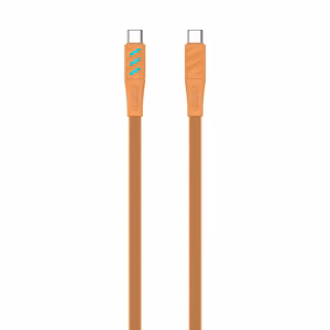 Havit CB6254 - USB Type C USB Type C laadimiskaabel, 1 m (oranž)