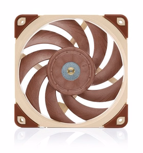 Noctua NF A12x25 ULN Arvutikohvri ventilaator 12 cm beež, punane