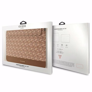 Guess GCube Stripes ümbris jaoks a 14" laptop - brown
