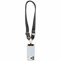 GUESS universal strap GUUCNP4DGMK (4G PU Strap Tether Patch Strass Metal Logo) must