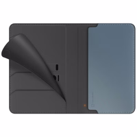 Passi ümbris UNIQ Belmont z Apple Find My RFID kaitse hallikassinine