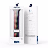 Rihm Dux Ducis Mixture II seeria Apple Watch 38/40/41mm tumedad triibud