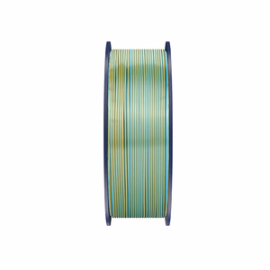 Sunlu PLA+ Silk kolmevärviline filament (punane, kollane ja roheline)