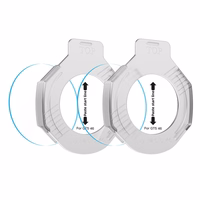 Tech-Protect Easy Set+ 2-pack karastatud klaas jaoks Huawei Watch GT 5 46 mm - läbipaistev