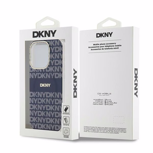 DKNY IML Mono & Stripe MagSafe ümbris jaoks iPhone 15 Pro - sinine