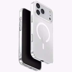 Uniq Airsuit Ümbris jaoks iPhone 17 Pro Max Magclick Charging - Läbipaistev