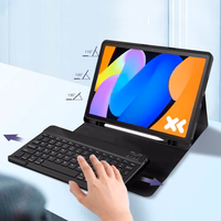 Tech-Protect SC Pen + Keyboard Ümbris jaoks Lenovo Idea Tab 11.0 TB-336 - Must