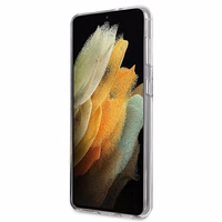 Karl Lagerfeld Karl&Choupette ümbris Samsung Galaxy S21+ jaoks - Läbipaistev