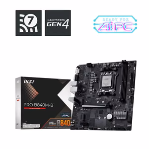 MSI PRO B840M-B emaplaat AMD B840 Socket AM5 micro ATX