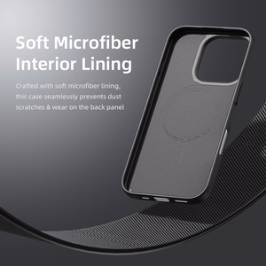 Rock Ultra Thin Aramid Fiber Kevlar 600D Ümbris jaoks Iphone 16 Pro must