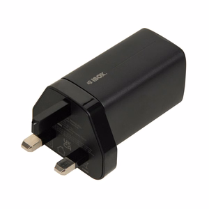 iBOX C-65 must, GaN 65W universaalne laadija UK pistik