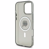 Karl Lagerfeld IML Metal Karl Head MagSafe iPhone 16 Pro Ümbris - must
