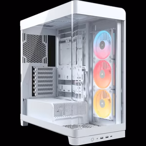 Corsair 4500X LX-R RGB karastatud klaas kesktorni korpus, valge