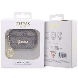 Guess 4G Charm Collection Ümbris jaoks AirPods Pro / Pro 2 (2022/2023) - Brown