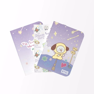 BT21 CHIMMY A6 märkmike komplekt, 3 tk