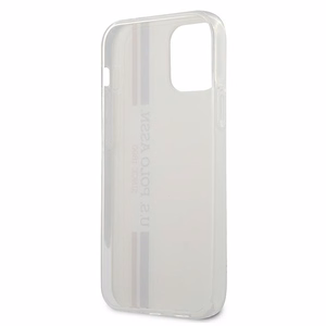 US Polo USHCP12LPCUSSWH Tricolor Collection ümbris seadmele iPhone 12 Pro Max 6.7", valge