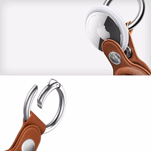 Tech-Protect NaturalFit Ümbris jaoks Apple AirTag 1/2 - Brown