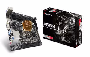 Biostar A68N-2100K emaplaat mini ITX