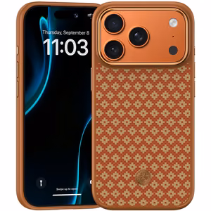 Benks Magnetic Armor Pro Armor Grid Kevlar чехол с металлической рамкой 600D (C.K.FL.AP.GD.F069) для Iphone 17 Pro, оранжевый