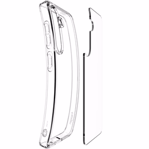 Spigen Ultra Hybrid Ümbris jaoks Samsung Galaxy S25 - läbipaistev