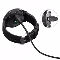 Tech-Protect MC04 UltraBoost USB-A Kaabel jaoks Garmin Watch 1m - Must