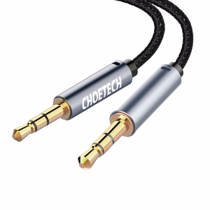 Choetech AUX002 kaabel mini jack 3.5mm (male) / mini jack 3.5mm (male) 1.2m - must