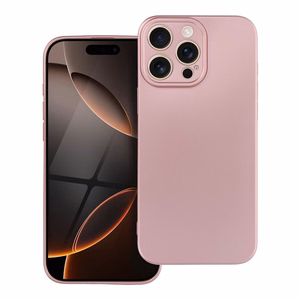 METALLIC Ümbris jaoks IPHONE 16 Pro Max roosa