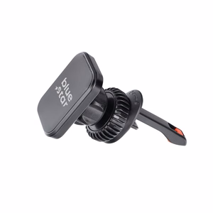 Magnetic car phone hoidja Sinine Star Smart Lock Square air vent must