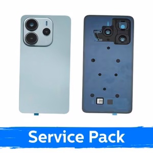 Back Cover Compatible With Xiaomi Redmi Note 14 4G / Ocean Blue / (Service Pack)