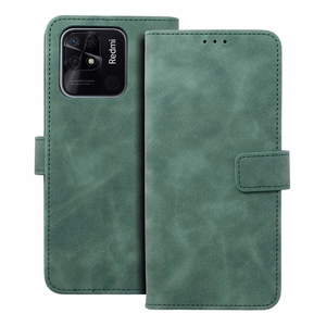 TENDER Book Ümbris jaoks XIAOMI Redmi 10C roheline