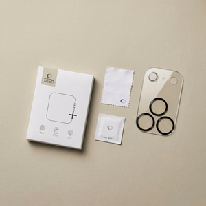 Läbipaistev Tech-Protect Cam Fit+ karastatud klaasist kaamerakaitse Apple iPhone 18 Pro Max telefonile
